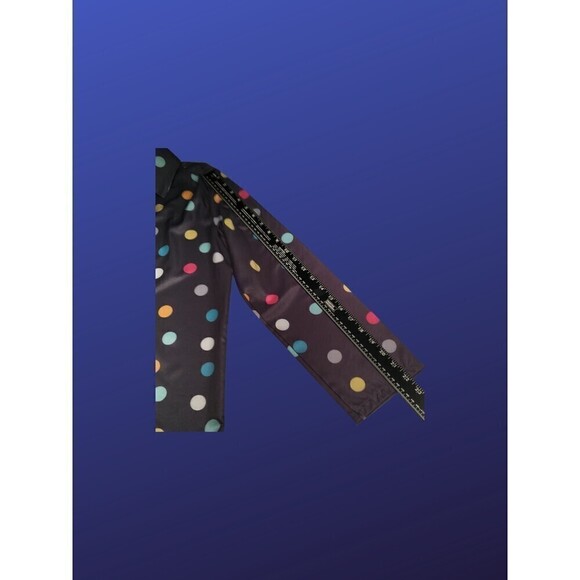 UNBRANDED Pullover Long Sleeve Blouse, GRAY/MULTI POLKA DOT, Size M, NWOT - Picture 5 of 8